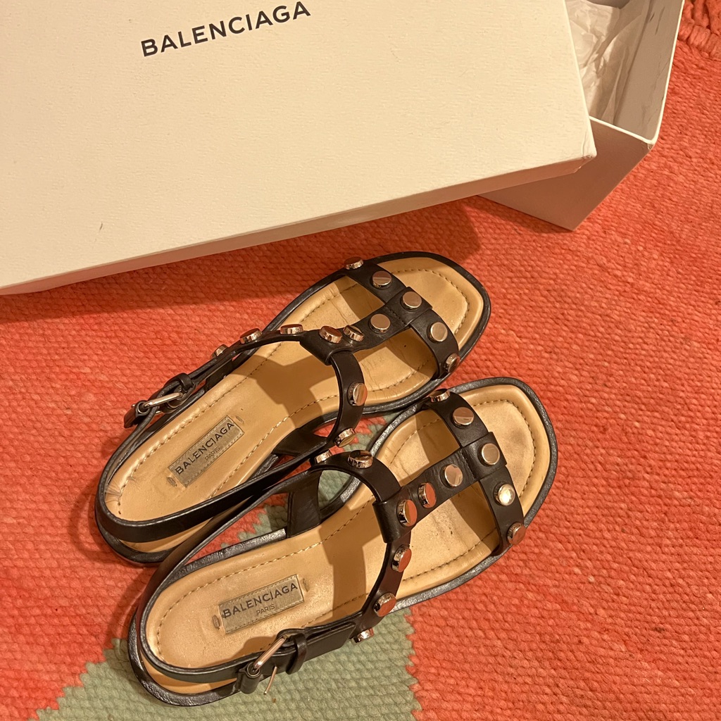 Balenciaga Studded Sandals